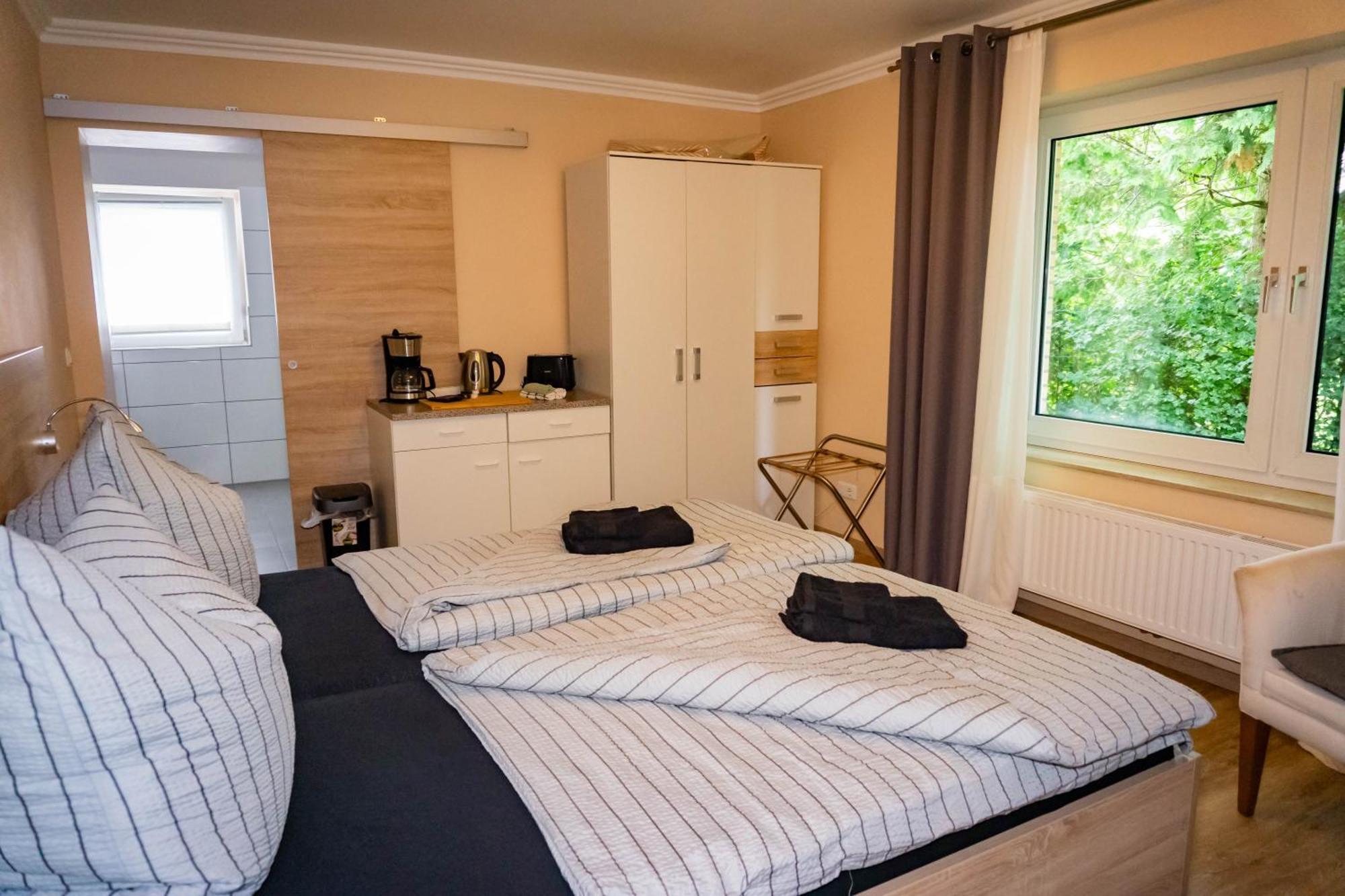Appartement Haus Strandlust- Gemuetliches Studio Direkt Am Duemmer à Lembruch Extérieur photo